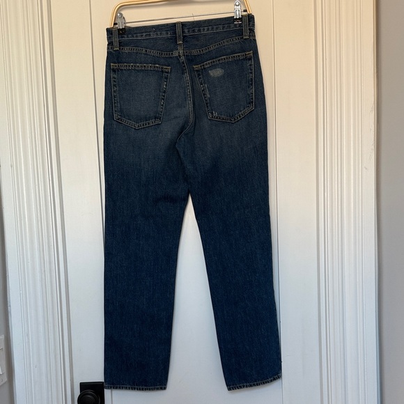 Nili Lotan Blue Straight Leg Jeans - Picture 6 of 8